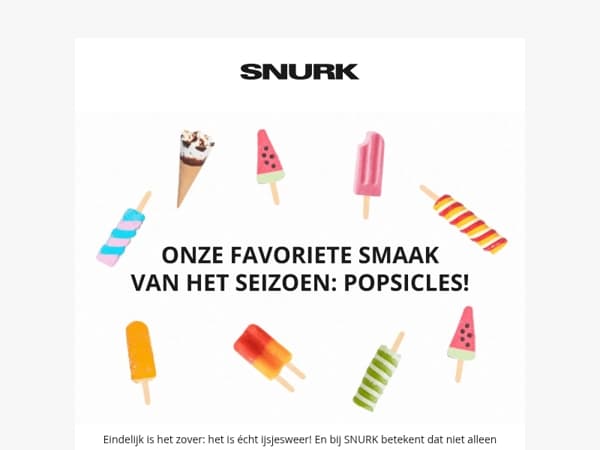 Eindelijk ijsjesweer! 🍦 Trek je Popsicles aan