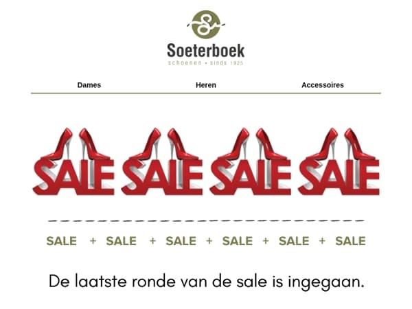 LAATSTE RONDE SALE