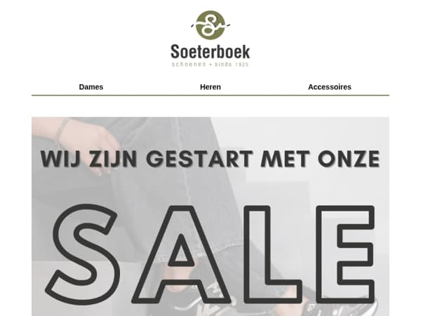 SALE - Soeterboek Schoenen