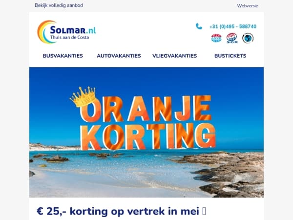 Oranje Korting 🧡👑