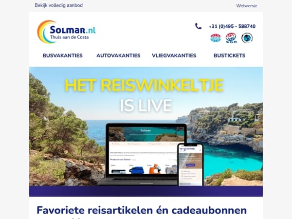 Nieuw bij Solmar 🎁