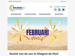Februari deals 🌴