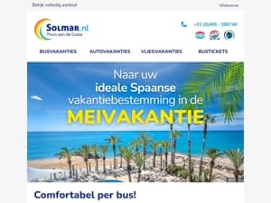 Meivakantie plannen? 🚍