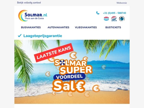 Laatste kans!