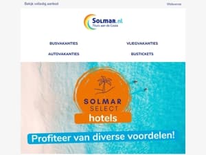 Vakantie vol extra’s?