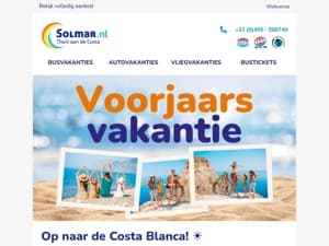 Voorjaarsvakantie 2025 🌞🌴