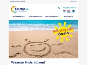 Waarom thuis blijven?
