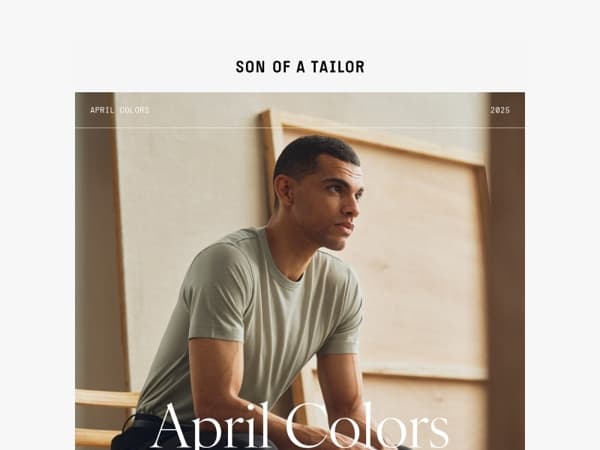 Now available: April Colors