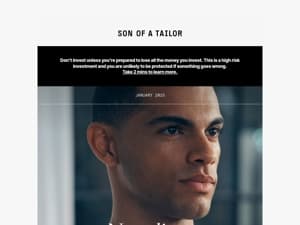 Now live: Invest in Son of a Tailor