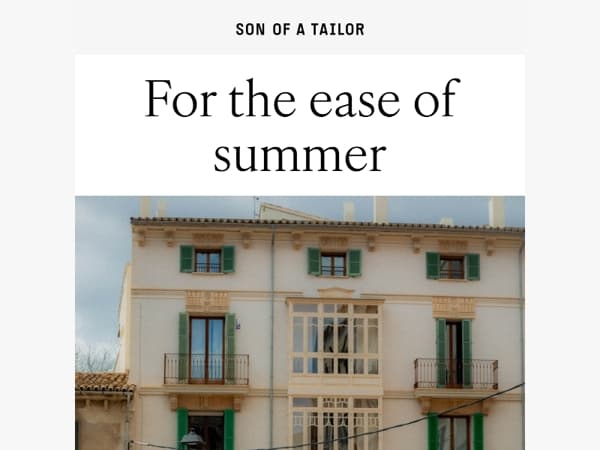 (T-) Shirts for the ease of summer