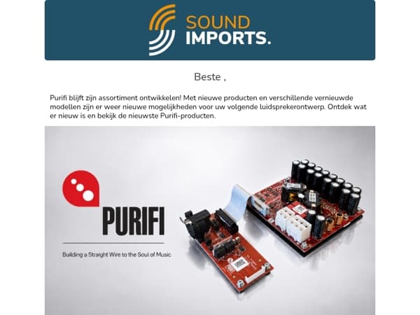 Dit is er nieuw bij Purifi 👀