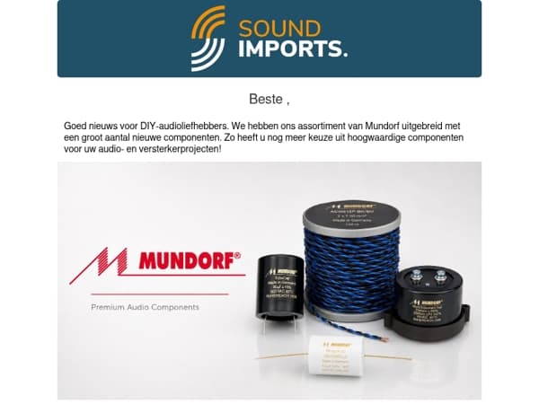 Meer Mundorf, meer mogelijkheden!