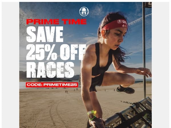 BIG Prime Deal! 25% Off All Heats