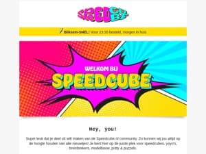 Welkom bij Speedcube!