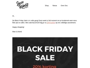 🌶️ Black Friday SALE 🌶️