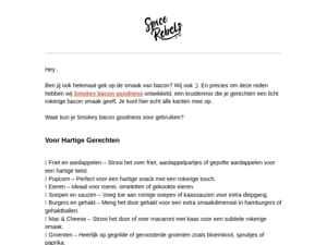 Het is tijd voor... Smokey bacon goodness