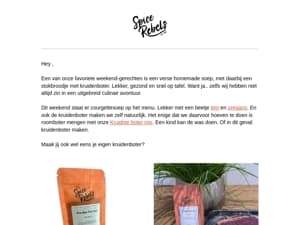 Weekend favoriet: zelfgemaakte kruidenboter