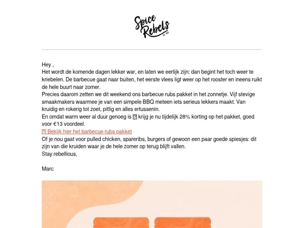 Sla je slag met BBQ kruiden