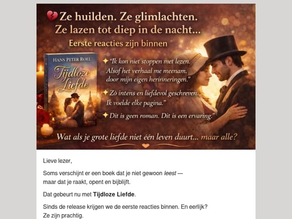   💔 Ze huilden. Ze glimlachten. Ze lazen tot diep in de nacht…