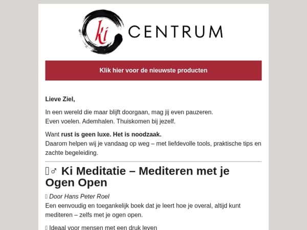   Stress, onrust, chaos? Vind je focus terug