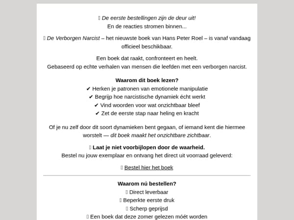   , Yes het nieuwste boek van Hans Peter Roel is eindelijk uit!