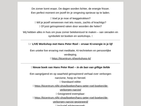   ☀️ Word klaar voor de zomer – straal van binnen én van buiten!