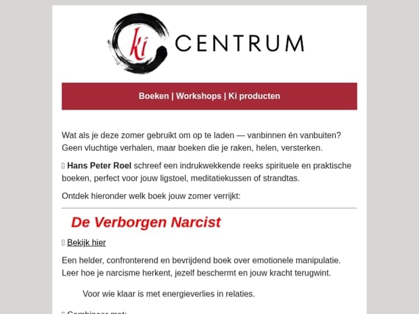   📚 Zomerlezen met Hans Peter Roel – helend, verdiepend en inspirerend