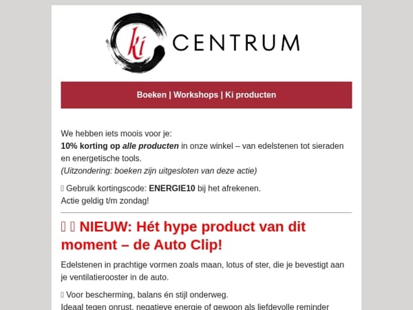   ✨ Ontvang 10% korting op al je favoriete spirituele producten