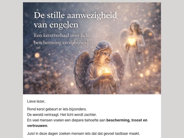 De stille aanwezigheid van engelen 👼 