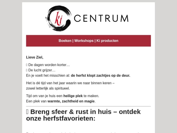   🍂 De herfst komt eraan… tijd om het binnen magisch te maken