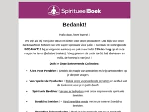 Bedankt  !🙏