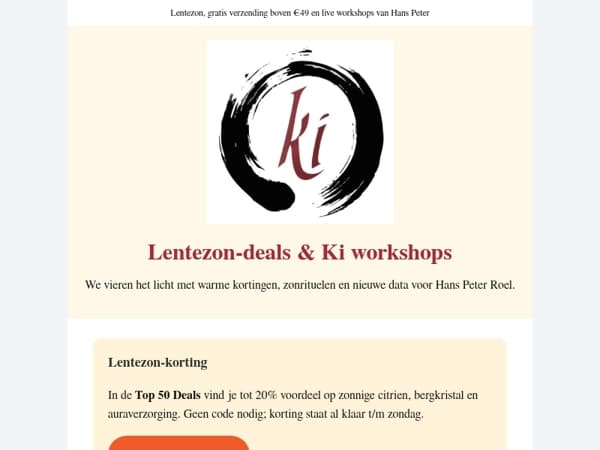 , zonnige ki-kortingen tot zondag