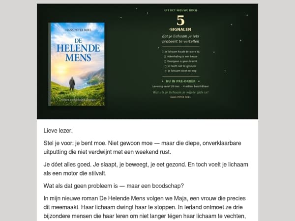  5 signalen dat je lichaam je iets probeert te vertellen