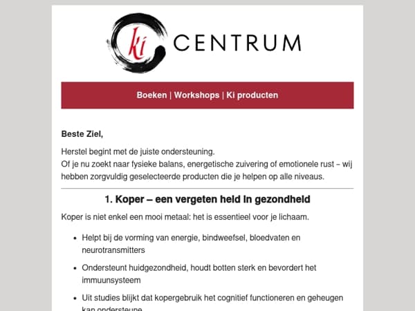   Gezondheid in al zijn vormen – met natuurlijke tools