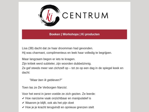   Ik dacht dat het liefde was – tot ik dit las…