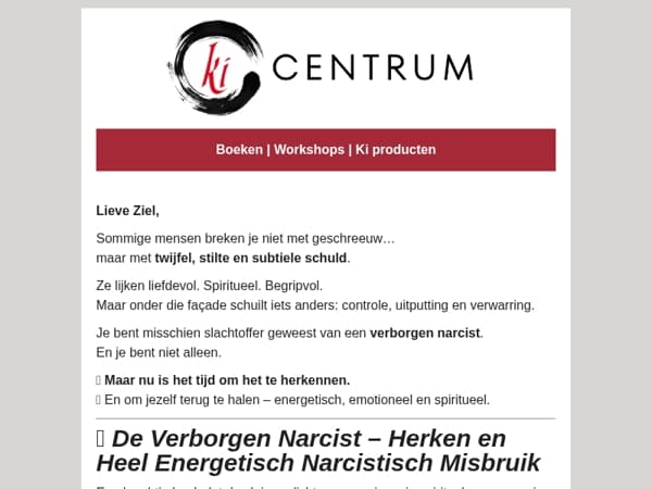   Je energie werd gestolen. Nu is het tijd om haar terug te halen.