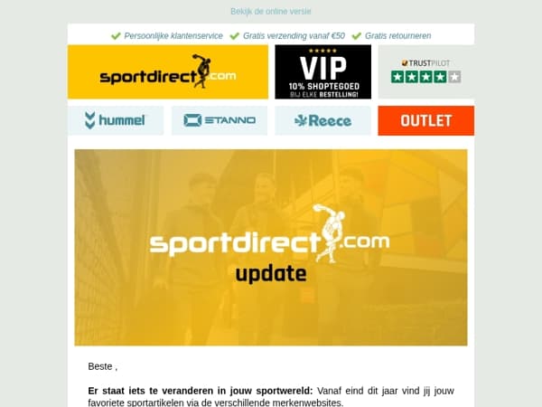 Een nieuw hoofdstuk in jouw sportwereld!