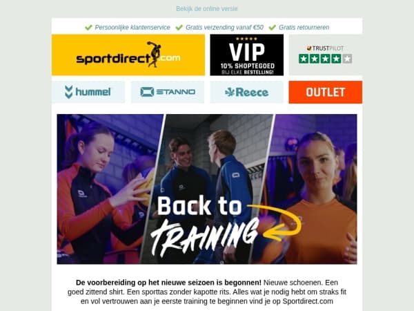 Klaar voor het nieuwe seizoen!