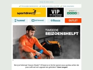 Klaar voor de seizoensherstart!