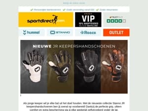 Nieuwe Stanno junior keepershandschoenen!🧤