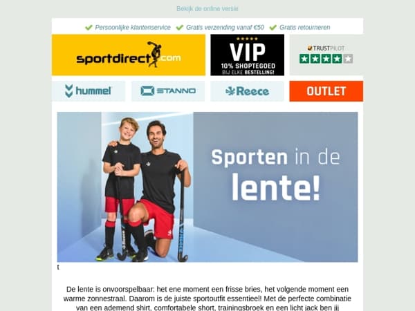 Sporten in de lente!🍃