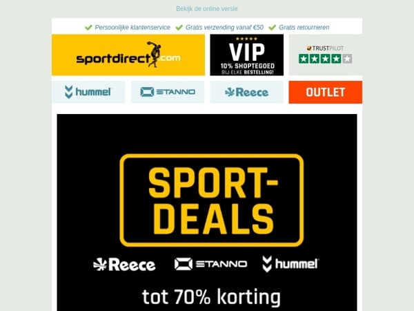 Slim shoppen: tot 70% korting op topmerken