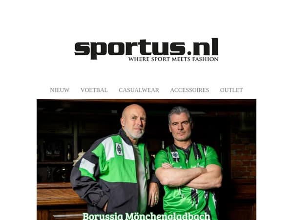 NEW: Borussia Mönchengladbach Retro Collectie 