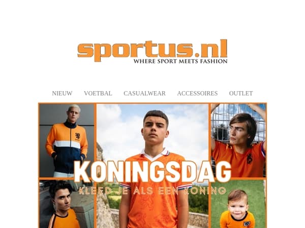 Koningsdag Special 2025 👑 Kleed je als een Koning!