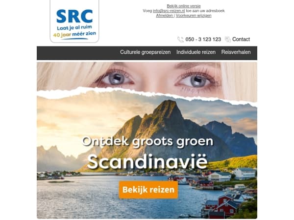  🌳🌲 Nieuwe reizen Scandinavië