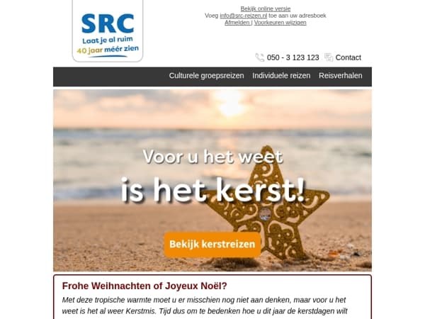 🎄🌟 Nog 132 dagen tot Kerstmis