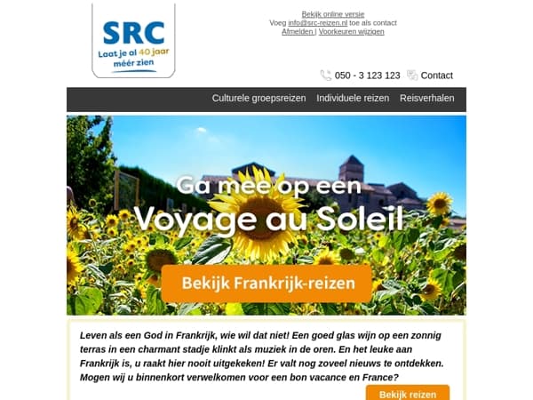 🌻 Genieten in la douce France