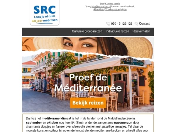 ☀️ Lang zomers genieten in de Méditerranée 