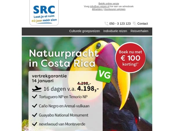  🌴 🌞 Exotische droomreizen met vertrekgarantie