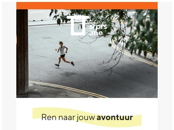 Wij rennen, jij rennen...